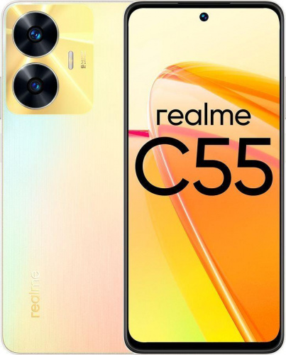 картинка смартфон realme c55 8/256gb gold от магазина Tovar-RF.ru