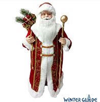 картинка Фигурка WINTER GLADE Фигурка Дед Мороз 60 см (красный), M0160 от магазина Tovar-RF.ru