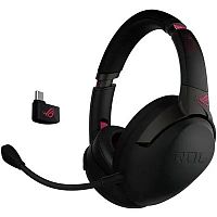 картинка наушники с микрофоном asus strix go 2.4 черный/розовый мониторные radio оголовье (90yh02p1-b3ua00) от магазина Tovar-RF.ru