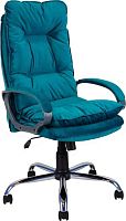 картинка Компьютерное\Офисное кресло ЯРКРЕСЛА Кр85 ТГ СП ХРОМ HT20 (ткань морская волна) ЯРКРЕСЛА Кр85 ТГ СП ХРОМ HT20 (ткань морская волна) от магазина Tovar-RF.ru