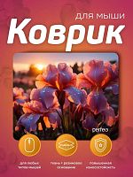 картинка коврик для мыши perfeo (pf_e1767) цветы от магазина Tovar-RF.ru