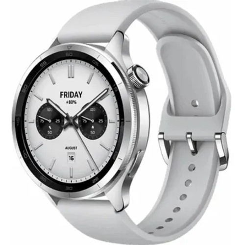 картинка умные часы xiaomi watch s4 ru silver от магазина Tovar-RF.ru