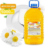 картинка Средство для мытья посуды CLEAN&GREEN CG8169 Greeny Light Ромашка 5л от магазина Tovar-RF.ru