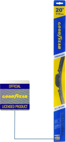 картинка щетка стеклоочистителя goodyear gy000440 premium 20''/51см бескаркасная goodyear gy000440 premium 20''/51см бескаркасная от магазина Tovar-RF.ru