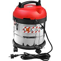 картинка ЗУБР Пылесос строительный [ПУ-20-1400 М3] { модель М3-20, 20 л, 1400 Вт, сухая и влажная уборка, корпус из нержавеющей стали, розетка до 2000Вт } от магазина Tovar-RF.ru