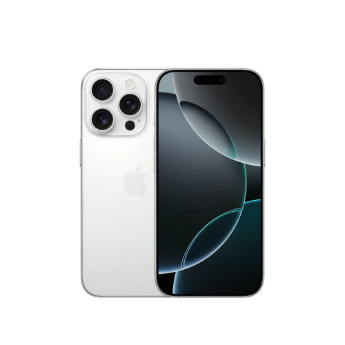 картинка apple iphone 16 pro 128gb white titanium (mylp3ch/a) от магазина Tovar-RF.ru