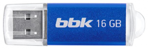 картинка usb флеш накопитель bbk 016g-rct синий, 16гб, usb2.0, rocket серия от магазина Tovar-RF.ru