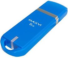 картинка maxvi p3 8gb небесно-голубой, монолит с колпачком, abs пластик, usb 2.0 от магазина Tovar-RF.ru