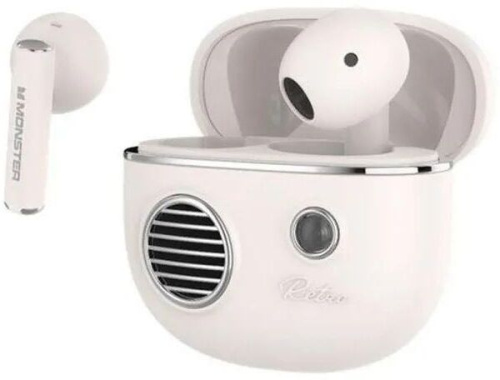 картинка tws наушники monster n-lite 213 (mh22237) белые monster n-lite 213 (mh22237) белые от магазина Tovar-RF.ru