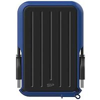 картинка silicon power portable hdd 5tb  armor a66 sp050tbphd66ls3k usb 3.0  2.5" синий от магазина Tovar-RF.ru