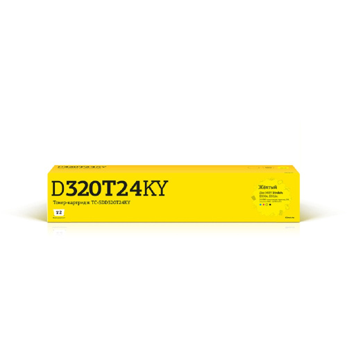 картинка t2 tc-sdd320t24ky тонер-картридж для sindoh d330e/d332e (24000 стр.) желтый, с чипом магазин Tovar-RF.ru являющийся официальным дистрибьютором в России картинка t2 tc-sdd320t24ky тонер-картридж для sindoh d330e/d332e (24000 стр.) желтый, с чипом от магазина Tovar-RF.ru