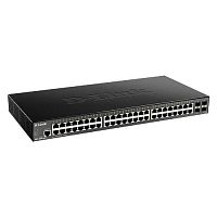 картинка d-link dgs-1250-52x/a1a  управляемый l2 коммутатор c 48 портами 10/100/1000base-t и 4 портами 10gbase-x sfp+ от магазина Tovar-RF.ru