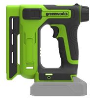 картинка Greenworks G24CS10 Степлер аккумуляторный, 24V, без АКБ и ЗУ [3400107] от магазина Tovar-RF.ru