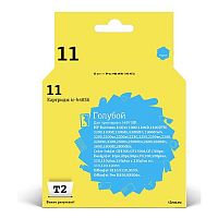 картинка t2 c4836a картридж №11 (ic-h4836) для hp business inkjet 1200/2200/2600/2800/cp1700/pro k850, голубой, 1750 стр. от магазина Tovar-RF.ru