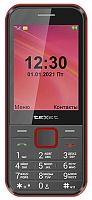 картинка телефон мобильный texet tm-302 чёрный-красный (126983) от магазина Tovar-RF.ru