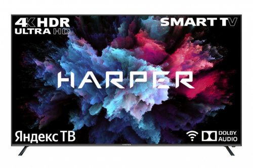 картинка led-телевизор harper 75u750ts uhd smart безрамочный от магазина Tovar-RF.ru