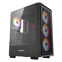 картинка powercase mistral ay4b argb, tempered glass, 4x 120mm argb fans, чёрный, atx  (cmayb-a4) от магазина Tovar-RF.ru
