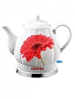 картинка чайник электрический centek ct-0062 супер белая керамика от магазина Tovar-RF.ru