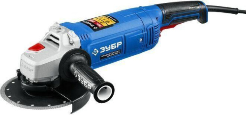 картинка Углошлифовальная машина ЗУБР УШМ-П180-2000 П 2000Вт, 180мм от магазина Tovar-RF.ru