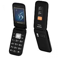 картинка телефон мобильный maxvi e5 black от магазина Tovar-RF.ru