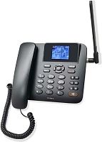 картинка телефон проводной texet fx-200 black texet fx-200 black от магазина Tovar-RF.ru