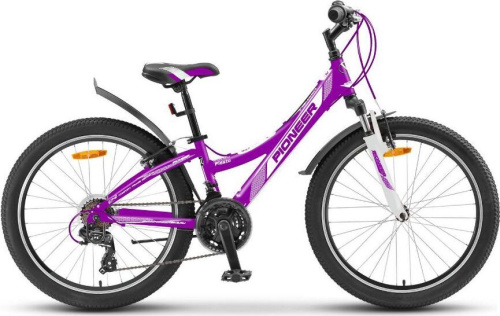 картинка велосипед pioneer fiesta 24"/13" violet-white магазин Tovar-RF.ru являющийся официальным дистрибьютором в России картинка велосипед pioneer fiesta 24"/13" violet-whiteот магазина Tovar-RF.ru