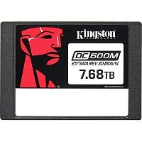 картинка kingston ssd dc600m, 7680gb, 2.5" 7mm, sata3, 3d tlc, sedc600m/7680g от магазина Tovar-RF.ru