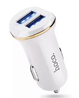 картинка азу hoco (6957531040132) z1 азу 2usb 2.1a для lightning 8-pin белый от магазина Tovar-RF.ru