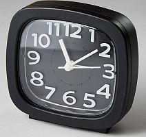 картинка DELTA DT8-0001 Будильник 8.5*4.6*8.6см (черный) DELTA DT8-0001 от магазина Tovar-RF.ru