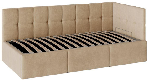 картинка Кровать BONMEBEL Кровать Оттава с подъемным механизмом ткань бежевая (2 пак.) от магазина Tovar-RF.ru