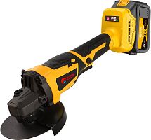 картинка Машина шлифовальная угловая EDON AAG-21/125BL черный/желтый 25093 21В, 2аккум от магазина Tovar-RF.ru