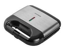 картинка вафельница электрическая endever skyline wm-21 черный/стальной от магазина Tovar-RF.ru