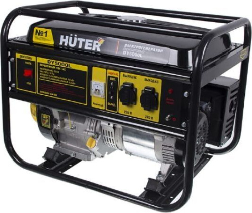 картинка Генератор HUTER DY5000L 4,5кВт 64/1/5 от магазина Tovar-RF.ru