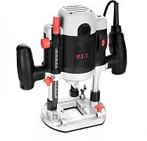 картинка P.I.T. Фрезер погружной электрич. PER12-C МАСТЕР (2100Вт, 6000-22000об/мин, ход 55мм, цанги 8/12мм) от магазина Tovar-RF.ru