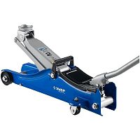 картинка зубр профессионал домкрат гидравлический подкатной t55, 2т, 80-380мм, [43058-2] от магазина Tovar-RF.ru