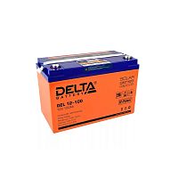 картинка delta gel 12-100 (12v/100ач) свинцово- кислотный аккумулятор   от магазина Tovar-RF.ru