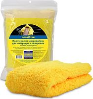 картинка салфетка для автомобиля goodyear gy000005 полотенце из микрофибры для интерьера и полировки 40x40 см (450 г/м2) goodyear gy000005 полотенце из микрофибры для интерьера и полировки 40x40 см (450 г/м2) от магазина Tovar-RF.ru