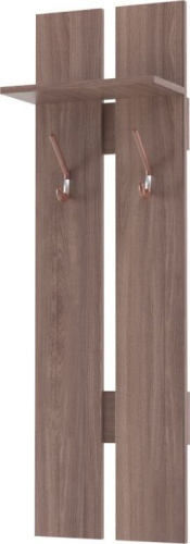 картинка Вешалка МЕБЕЛЬ-КОМПЛЕКС Оптима Вешалка навесная Шимо темный МЕБЕЛЬ-КОМПЛЕКС ОПТИМА Вешалка навесная Шимо темный от магазина Tovar-RF.ru