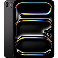 картинка apple ipad pro 11-inch (m4) wi-fi + cellular 256gb with standard glass space black (mvw13zp/a) от магазина Tovar-RF.ru