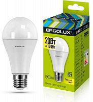 картинка Лампочка светодиодная ERGOLUX (13182) LED-A65-20W-E27-3K от магазина Tovar-RF.ru