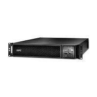 картинка apc smart-ups srt srt1000rmxli-nc {on-line, 1000va/1000w, rack/tower, iec, lcd, serial+usb, usb, smartslot, подкл. доп. батарей со встроен.картой} от магазина Tovar-RF.ru
