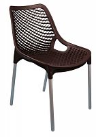 картинка Мебель из пластика АЛЬТЕРНАТИВА М6333 стул Эврика (коричневый) от магазина Tovar-RF.ru