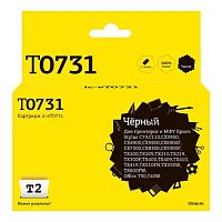 картинка t2 c13t07314a/c13t10514a  картридж (ic-et0731) для epson stylus c79/c110/cx3900/cx4900/tx200/tx209, черный, с чипом от магазина Tovar-RF.ru
