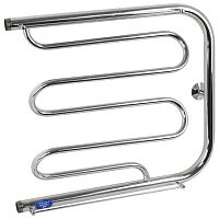 картинка Полотенцесушитель водяной САНАКС фл5060 ФОКСТРОТ-ЛИАНА с ПОЛКОЙ 500х600мм труба-D32х2мм нержавейка от магазина Tovar-RF.ru