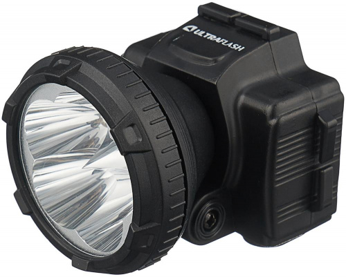картинка светодиодный фонарь ultraflash (11648) led5365 черныйот магазина Tovar-RF.ru