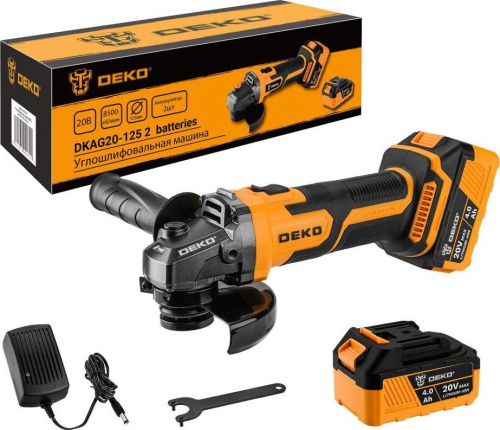 картинка Углошлифовальная машина DEKO DKAG20-125 063-2151 магазин Tovar-RF.ru являющийся официальным дистрибьютором в России картинка Углошлифовальная машина DEKO DKAG20-125 063-2151 от магазина Tovar-RF.ru
