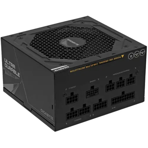 картинка Блок питания 850W Gigabyte UD850GM PG5 P850W (ATX, 20+4 pin, 120mm fan, PCI-E 6+2Px4+16 pin, 8xSATA) (GP-UD850GM PG5 V2) от магазина Tovar-RF.ru