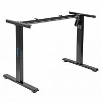 картинка kromax omega-40 black,подстолье электрическое для tv, max выс. 710-1160 мм, max вес 80 кг. от магазина Tovar-RF.ru