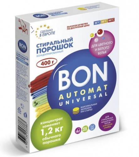 картинка Хоз. товары BON BN-121 автомат концентрированный 0,40кг (6) от магазина Tovar-RF.ru