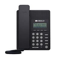 картинка origo oph120/a1b ip-телефон с монохромным дисплеем 2.3", 100base-tx wan poe, 100base-tx lan, c адаптером питания от магазина Tovar-RF.ru
